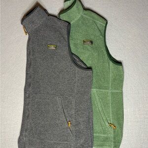 LL Bean Fleece Vest Bundle Men’s Size XXL